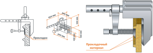 Захваты для сэндвич панелей кровельных своими руками чертежи и размеры